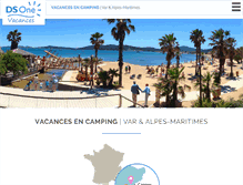 Tablet Screenshot of dsonevacances.com